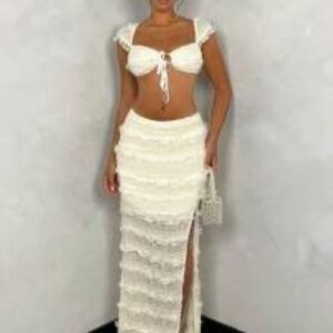 White two piece